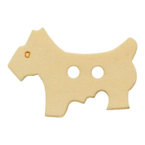 Träknapp - Hund (5-pack)