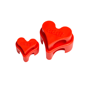 Addi stickhållare – Hjärta 1,5-5,0 mm och 5,5-10 mm