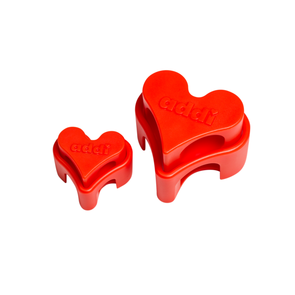 Addi stickhållare – Hjärta 1,5-5,0 mm & 5,5-10 mm