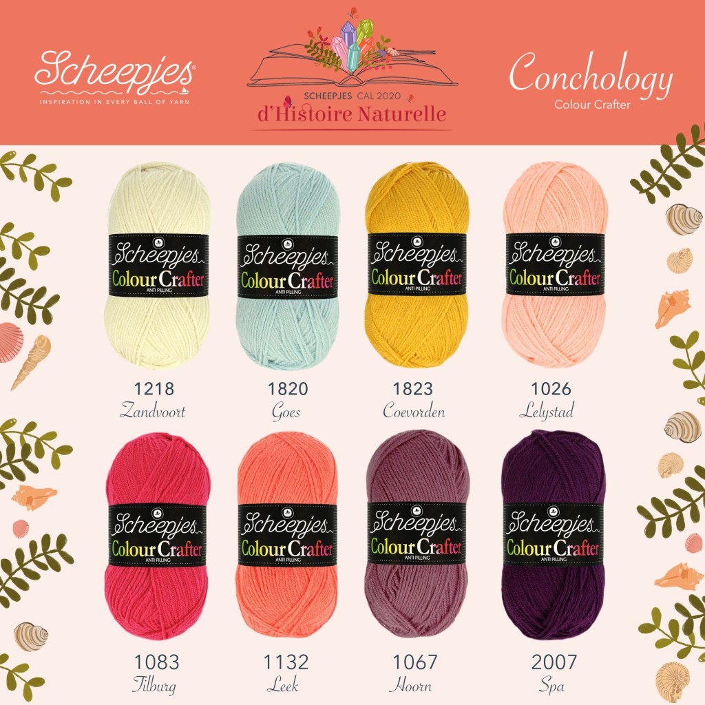 Filt d'Histoire Naturelle CONCHOLOGY - Garnpaket (Colour Crafter) - Bild 2