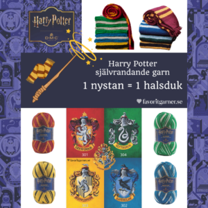 FÖRBESTÄLL - 20% RABATT - Garn Harry Potter (halsduk)